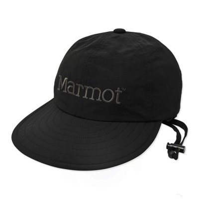 画像2: Marmot（マーモット）Marmot Long Bill Cap（マーモットロングビルキャップ）/ Black（ブラック）