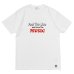 画像2: free rage（フリーレイジ）リサイクルコットンプリントTee "Music" / White（ホワイト）・Sumi（スミクロ） (2)