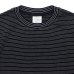 画像5: Yonetomi NEW BASIC（ヨネトミニューベーシック）GARMENT DYE BORDER T-SHIRT（ガーメントダイボーダーTシャツ）/ D,Gray×Gray（ダークグレー×グレー）・Black Navy×White（ブラックネイビー×ホワイト） (5)