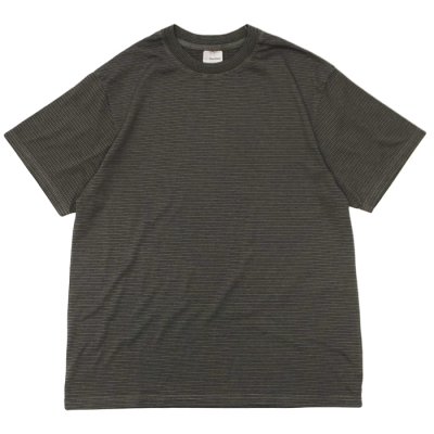 画像2: Yonetomi NEW BASIC（ヨネトミニューベーシック）GARMENT DYE BORDER T-SHIRT（ガーメントダイボーダーTシャツ）/ D,Gray×Gray（ダークグレー×グレー）・Black Navy×White（ブラックネイビー×ホワイト）
