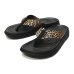 画像2: MALIBU SANDALS（マリブサンダルズ）SURFRIDER（サーフライダー）"POLYESTER" / Leopard×Black（レオパード×ブラック） (2)