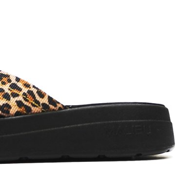 画像6: MALIBU SANDALS（マリブサンダルズ）SURFRIDER（サーフライダー）"POLYESTER" / Leopard×Black（レオパード×ブラック）