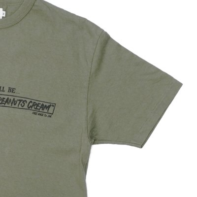 画像7: free rage（フリーレイジ）リサイクルコットンプリントTee "PEANUTS CREAM Vol,2" / White（ホワイト）・Leaf（リーフ）