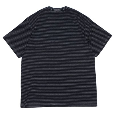 画像4: Yonetomi NEW BASIC（ヨネトミニューベーシック）GARMENT DYE BORDER T-SHIRT（ガーメントダイボーダーTシャツ）/ D,Gray×Gray（ダークグレー×グレー）・Black Navy×White（ブラックネイビー×ホワイト）