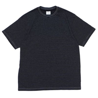 画像3: Yonetomi NEW BASIC（ヨネトミニューベーシック）GARMENT DYE BORDER T-SHIRT（ガーメントダイボーダーTシャツ）/ D,Gray×Gray（ダークグレー×グレー）・Black Navy×White（ブラックネイビー×ホワイト）
