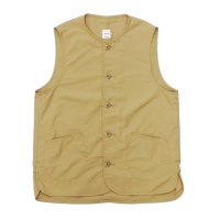 ARAN（アラン）VEST（ベスト）”ナイロン" / Beige（ベージュ） 