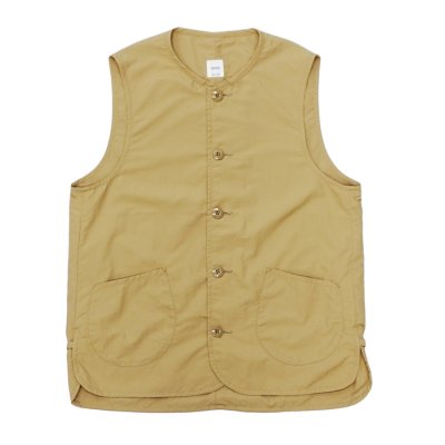 画像1: ARAN（アラン）VEST（ベスト）”ナイロン" / Beige（ベージュ） 