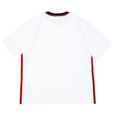画像2: COOHEM（コーヘン）KNIT SIDELINE T-SHIRT（ニットサイドラインTシャツ）/ White（ホワイト）