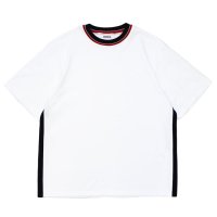 COOHEM（コーヘン）KNIT SIDELINE T-SHIRT（ニットサイドラインTシャツ）/ White（ホワイト）