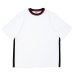 画像1: COOHEM（コーヘン）KNIT SIDELINE T-SHIRT（ニットサイドラインTシャツ）/ White（ホワイト） (1)