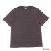 画像6: Yonetomi NEW BASIC（ヨネトミニューベーシック）GARMENT DYE BORDER T-SHIRT（ガーメントダイボーダーTシャツ）/ 3Color（全3色展開） (6)