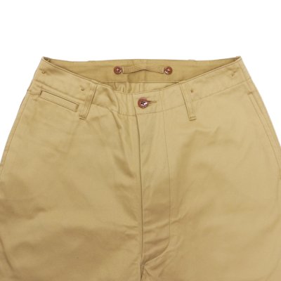 画像3: Nigel Cabourn（ナイジェル・ケーボン）NEW BASIC CHINO PANT（ニューベーシックチノパンツ）"WEST POINT" / Beige（ベージュ）【裾上げ無料】
