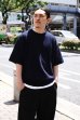 画像7: FilMelange（フィルメランジェ）CASEY（ケイシー）"畦編みニットソー" / Navy Melange（ネイビーメランジェ） (7)