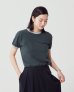 画像1: FilMelange（フィルメランジェ）EMMA（エマ）"ヴィンテージ天竺"  / Lime Yellow（ライムイエロー）・Charcoal Khaki（チャコールカーキ） (1)