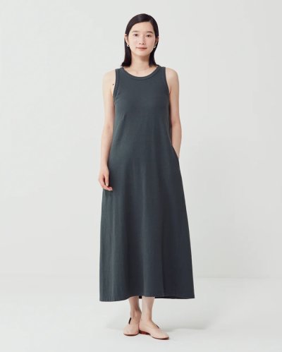 画像1: FilMelange（フィルメランジェ）ELAIZA（エライザ）"ヴィンテージ天竺"  / Deep Blue（ディープブルー）・Charcoal Khaki（チャコールカーキ）