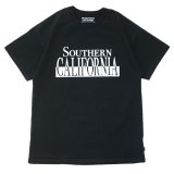 Sloppy Supply（スラッピーサプライ）Neo Vintage Short Sleeve Print Tee（ショートスリーブプリントTシャツ）"SO.CAL"/ Black（ブラック）