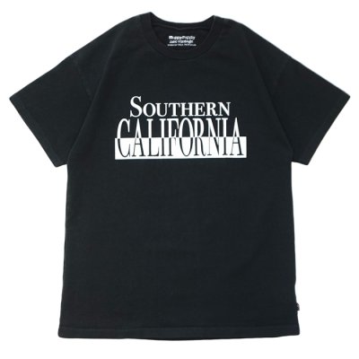 画像1: Sloppy Supply（スラッピーサプライ）Neo Vintage Short Sleeve Print Tee（ショートスリーブプリントTシャツ）"SO.CAL"/ Black（ブラック）