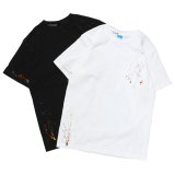 Good On（グッドオン）Hand Print Short Sleeve Crew Neck Tee（ハンドプリントショートスリーブクルーネックTシャツ）"KOUHEI TERRAI" / White（ホワイト）・Black（ブラック）