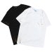 画像1: Good On（グッドオン）Hand Print Short Sleeve Crew Neck Tee（ハンドプリントショートスリーブクルーネックTシャツ）"KOUHEI TERRAI" / White（ホワイト）・Black（ブラック） (1)