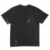 画像4: Good On（グッドオン）Hand Print Short Sleeve Crew Neck Tee（ハンドプリントショートスリーブクルーネックTシャツ）"KOUHEI TERRAI" / White（ホワイト）・Black（ブラック） (4)