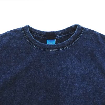画像3: Good On（グッドオン）Short Sleeve Crew Neck Tee（ショートスリーブクルーネックTシャツ）"Indigo Dye" / Indigo（インディゴ）