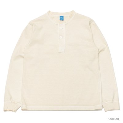 画像3: Good On（グッドオン）Long Sleeve Heavy Henley Neck Tee（ロングスリーブヘビーヘンリーネックTシャツ） / 7colors（全7色展開）