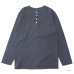 画像5: Good On（グッドオン）Long Sleeve Henley Neck Tee（ロングスリーブヘンリーネックTシャツ）/ 6colors（全6色展開） (5)