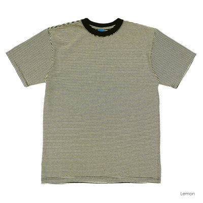 画像4: Good On（グッドオン）Mini Stripe Short Sleeve Crew Neck Tee（ミニストライプショートスリーブクルーネックTシャツ） / 4colors（全4色展開）