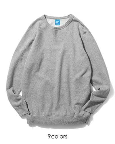 画像1: Good On（グッドオン）Raglan Crew Sweat（ラグランクルースウェット） / 9colors（全9色展開）