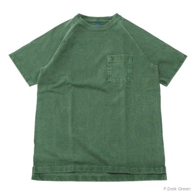 画像6: Good On（グッドオン）Short Sleeve Heavy Raglan Pocket Tee（ショートスリーブヘビーラグランポケットTシャツ）"Washed" / 10 Colors（全10色展開）