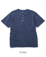 Good On（グッドオン）Short Sleeve Henley Neck Tee（ショートスリーブヘンリーネックTシャツ） / 7colors（全7色展開）