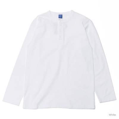 画像2: Good On（グッドオン）Long Sleeve Henley Neck Tee（ロングスリーブヘンリーネックTシャツ）/ 6colors（全6色展開）