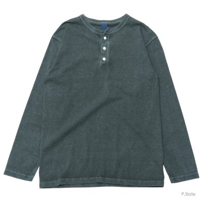 画像4: Good On（グッドオン）Long Sleeve Henley Neck Tee（ロングスリーブヘンリーネックTシャツ）/ 6colors（全6色展開）