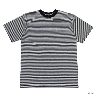 画像5: Good On（グッドオン）Mini Stripe Short Sleeve Crew Neck Tee（ミニストライプショートスリーブクルーネックTシャツ） / 4colors（全4色展開）