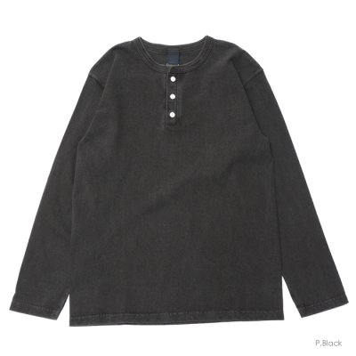 画像6: Good On（グッドオン）Long Sleeve Henley Neck Tee（ロングスリーブヘンリーネックTシャツ）/ 6colors（全6色展開）