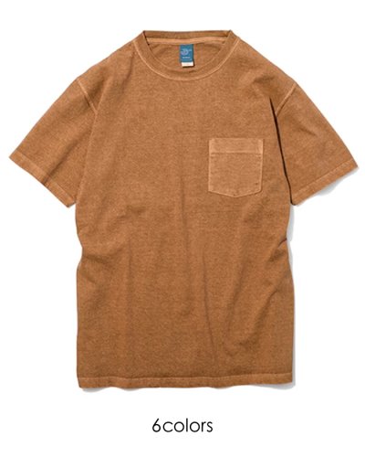 画像1: Good On（グッドオン）Short Sleeve Crew Neck Pocket Tee（ショートスリーブクルーネックポケット付きTシャツ）/ 6colors（全6色展開）