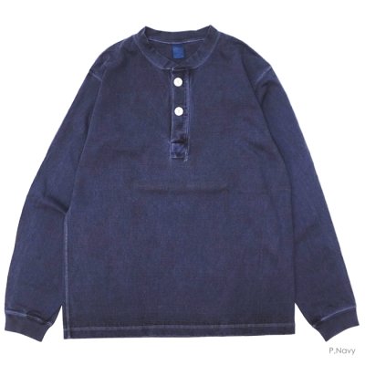 画像6: Good On（グッドオン）Long Sleeve Heavy Henley Neck Tee（ロングスリーブヘビーヘンリーネックTシャツ） / 7colors（全7色展開）