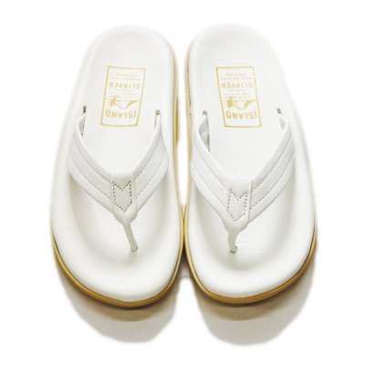 画像4: ISLAND SLIPPER（アイランドスリッパ）PT202 (レザートングサンダル) / White（ホワイト）