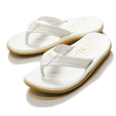 画像2: ISLAND SLIPPER（アイランドスリッパ）PT202 (レザートングサンダル) / White（ホワイト）