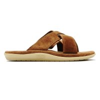 ISLAND SLIPPER（アイランドスリッパ）PT223 (スエードレザーサンダル) "Suede" / Peanut（ピーナッツ）