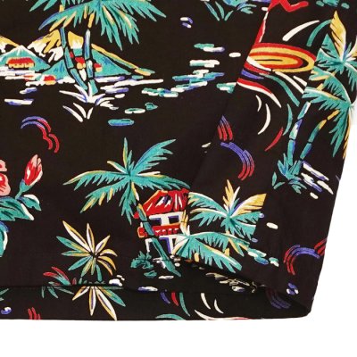 画像5: BARNS OUTFITTERS （バーンズアウトフィッターズ） ALOHA SHIRT （アロハシャツ）/ Brown（ブラウン）
