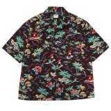 BARNS OUTFITTERS （バーンズアウトフィッターズ） ALOHA SHIRT （アロハシャツ）/ Brown（ブラウン）