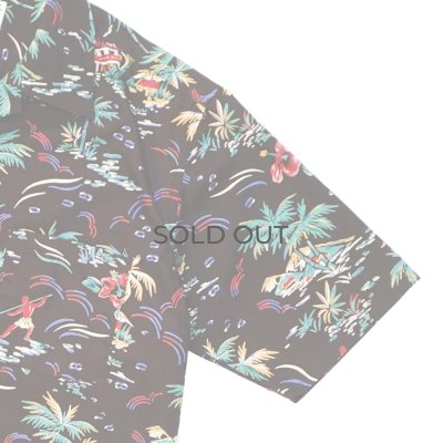 画像4: BARNS OUTFITTERS （バーンズアウトフィッターズ） ALOHA SHIRT （アロハシャツ）/ Brown（ブラウン）