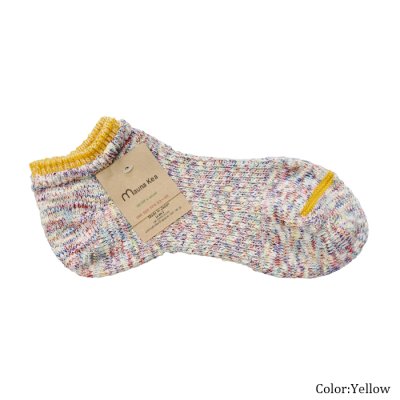 画像5: Mauna Kea（マウナケア）トップ切替リップルスニーカーソックス / 5Colors（全5色展開）※3足までメール便発送可