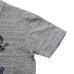 画像6: BARNS OUTFITTERS (バーンズアウトフィッターズ) "STANDARD" TSURI-AMI Crew Print T-Shirt (吊り編みクループリントTシャツ) / White（ホワイト）・Grey (グレー) (6)
