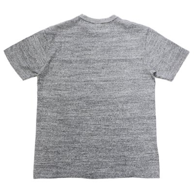 画像4: BARNS OUTFITTERS (バーンズアウトフィッターズ) "STANDARD" TSURI-AMI Crew Print T-Shirt (吊り編みクループリントTシャツ) / White（ホワイト）・Grey (グレー)