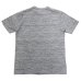 画像4: BARNS OUTFITTERS (バーンズアウトフィッターズ) "STANDARD" TSURI-AMI Crew Print T-Shirt (吊り編みクループリントTシャツ) / White（ホワイト）・Grey (グレー) (4)