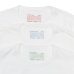画像3: Yonetomi NEW BASIC（ヨネトミニューベーシック）3PACK T-SHIRT（3パックTシャツ）/ White（ホワイト）・Black（ブラック） (3)
