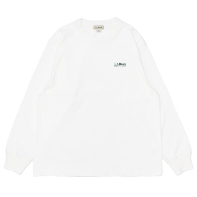 画像1: L.L.Bean Japan Edition（エルエルビーン ジャパンエディション）Union Long Sleeve Tee（ユニオン ロングスリーブT）/ White（ホワイト）