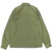 画像2: F.O.B FACTORY（エフオービーファクトリー）FATIGUE SHIRT JACKET（ファティーグシャツジャケット）"Vatdye Back Sateen" / Olive（オリーブ） (2)